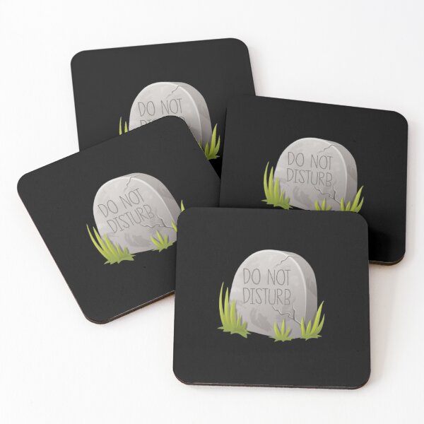 Item preview, Do Not Disturb Grave Headstone designed and sold by LILAC-INFANT.
