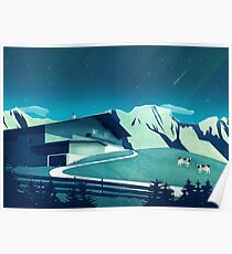 Alpine hat Poster