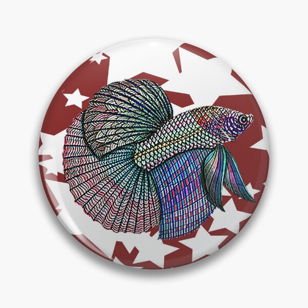Item preview, Sparkling Beta Fish designed and sold by Art Extraordinaire from Linda McMillen to you.