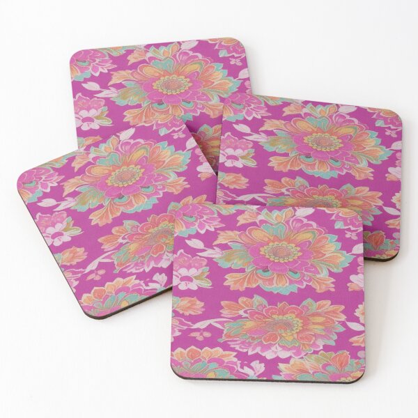 Item preview, Vibrant Fuchsia multicolor pattern designed and sold by mrcwr2.