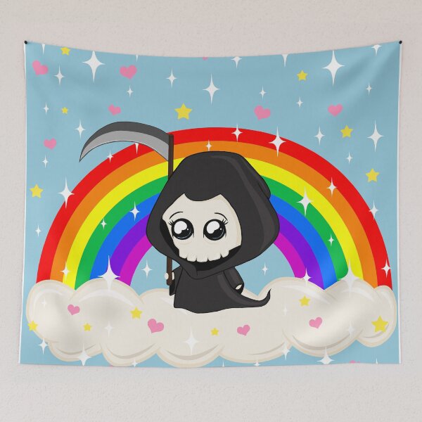 Item preview, Cute Grim Reaper designed and sold by ValentinaHramov.