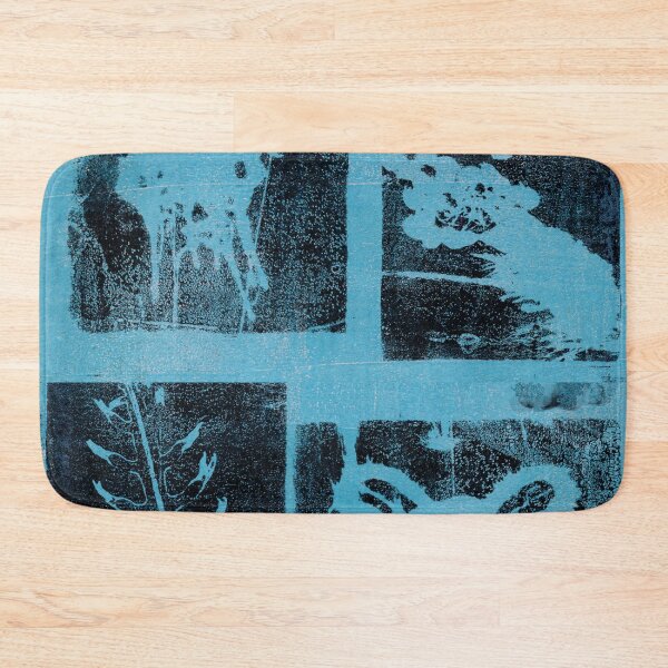 Item preview, Amoeba in Black and Turquoise designed and sold by LiszaB.