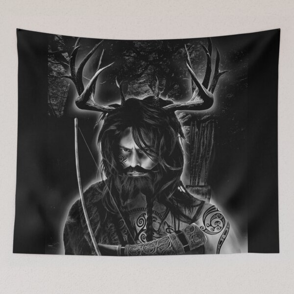 Item preview, CERNUNNOS THE HUNTER designed and sold by PapaSquatch.