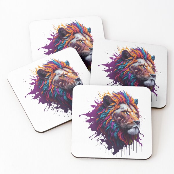 Item preview, Splash Art Digital Lionhead Digital Art designed and sold by shirtysphaere.