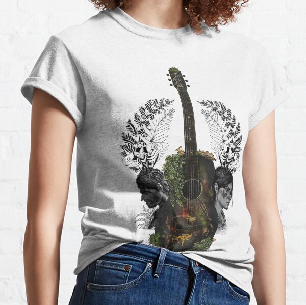Camiseta de The Last Of Us Part II para hombre y mujer, ropa de calle con