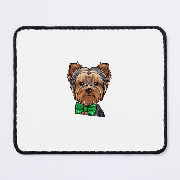 Item preview, Yorkie in a green bowtie designed and sold by timgd22.