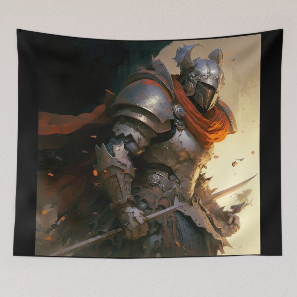 Item preview, epic fantasy knight designed and sold by ururuty.