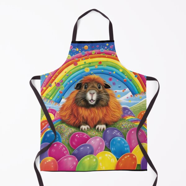 Item preview, Rainbow Guinea Pigs: Bursting with Playful Delight designed and sold by luvablelifeform.