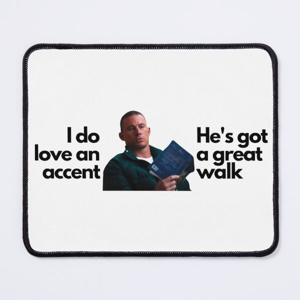Item preview, I do love an accent. He's got a great walk designed and sold by Rileyjoel2003.