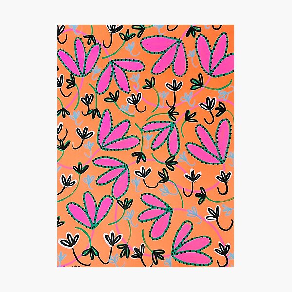 Item preview, flores coralinas designed and sold by CariGDesigns.