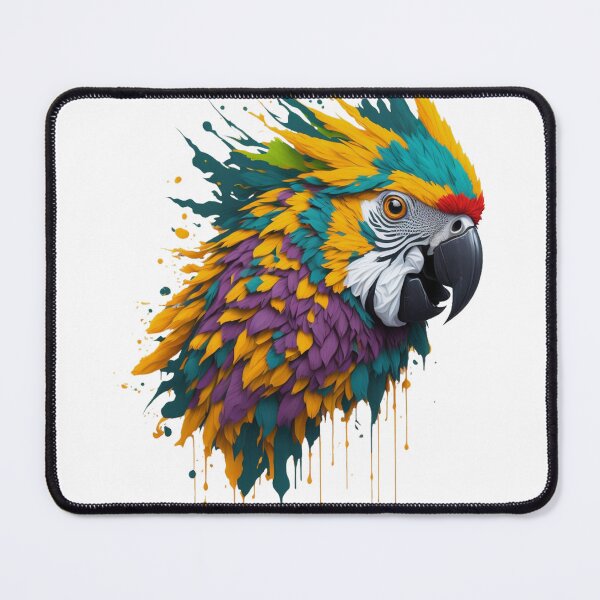 Item preview, Splash Art Parrot Digital Art designed and sold by shirtysphaere.
