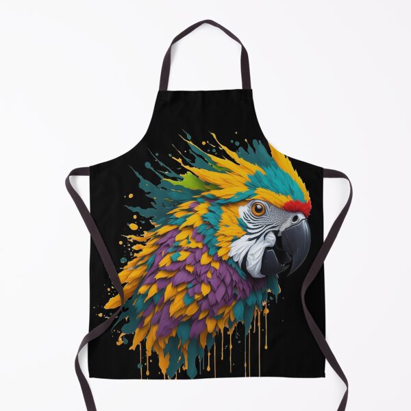 Item preview, Splash Art Parrot Digital Art designed and sold by shirtysphaere.