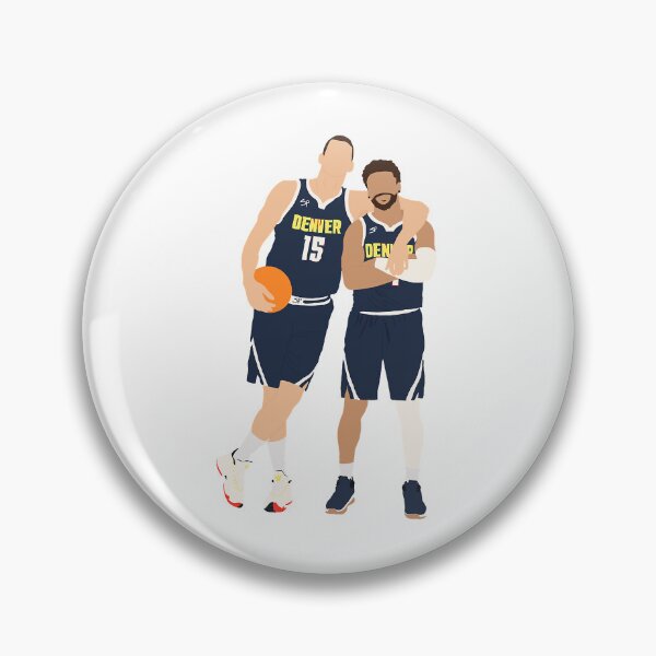 Item preview, Denver Nuggets -Nikola Jokic _amp_ Jamal Murray designed and sold by riggins-ricarda.
