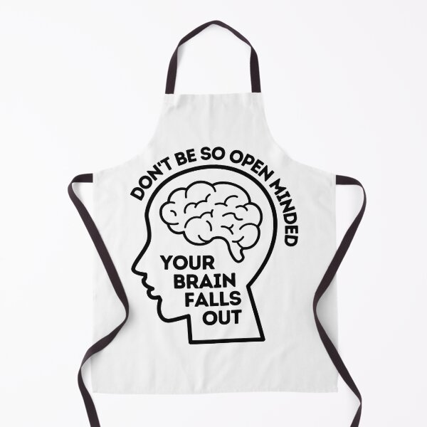 Item preview, Don't be so open minded Black Letters designed and sold by GFamilyC.