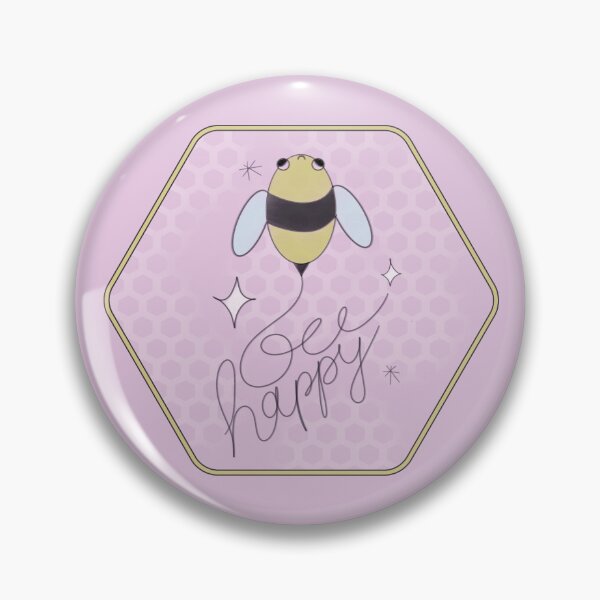 Item preview, abeja feliz designed and sold by MoodleDoon.