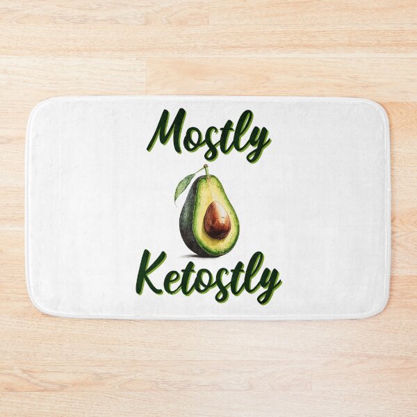 Item preview, Keto Diet Mostly Ketostly Pun designed and sold by artfulnotebook.