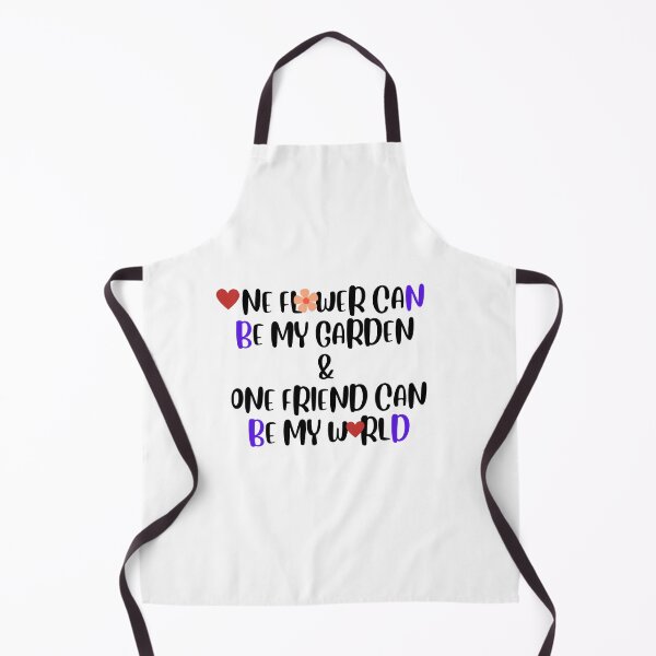 Item preview, ONE FLOWER CAN BE MY GARDEN AND ONE FRIEND CAN BE MY WORLD designed and sold by khelafbennacer.