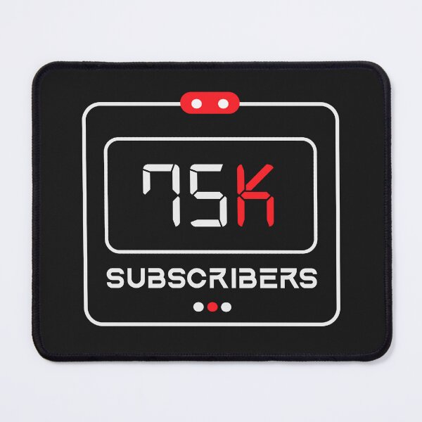 Item preview, 75k Subscribers designed and sold by Limerich.