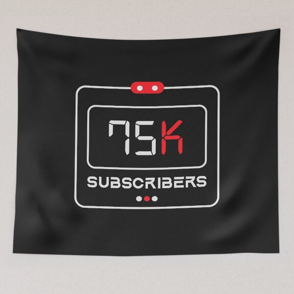 Item preview, 75k Subscribers designed and sold by Limerich.