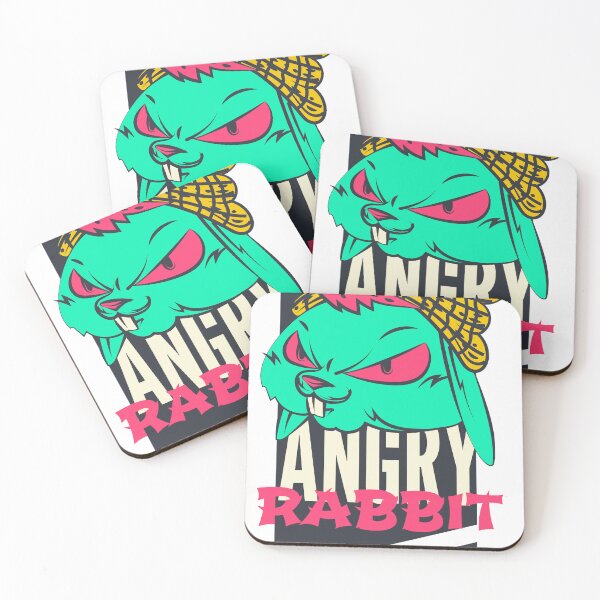 Item preview, Angry rabbit designed and sold by esycrazy.