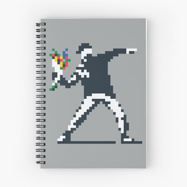 Artikelvorschau, Flower Werfer Graffiti Pixel entworfen und verkauft von 8bitbaba.