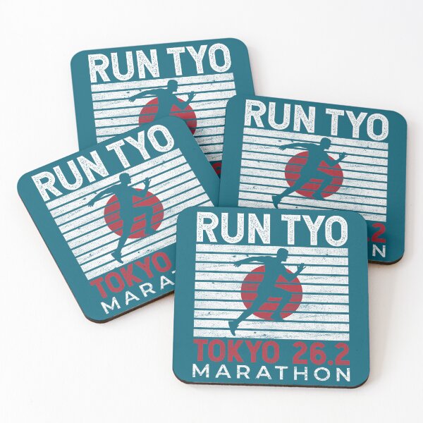 Item preview, Tokyo Marathon Runner Vintage Japan Japanese Flag Fitted  designed and sold by Crazypentem.