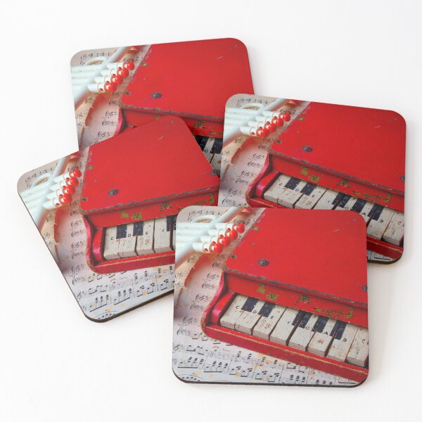 Item preview, Toy Red Piano And Blue Trumpet designed and sold by Garry Gay.