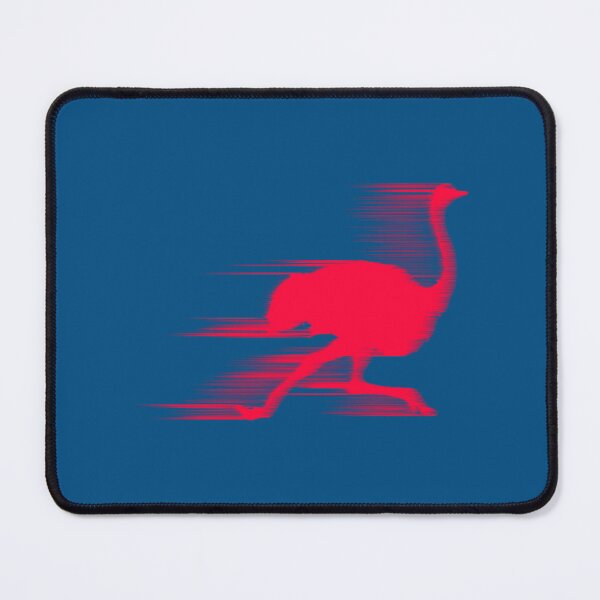 Item preview, Ostrich running - red20 designed and sold by Crazypentem.