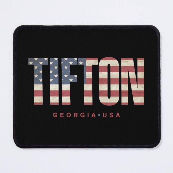 Item preview, Tifton Georgia Vintage American Flag Design designed and sold by Futurebeachbum.