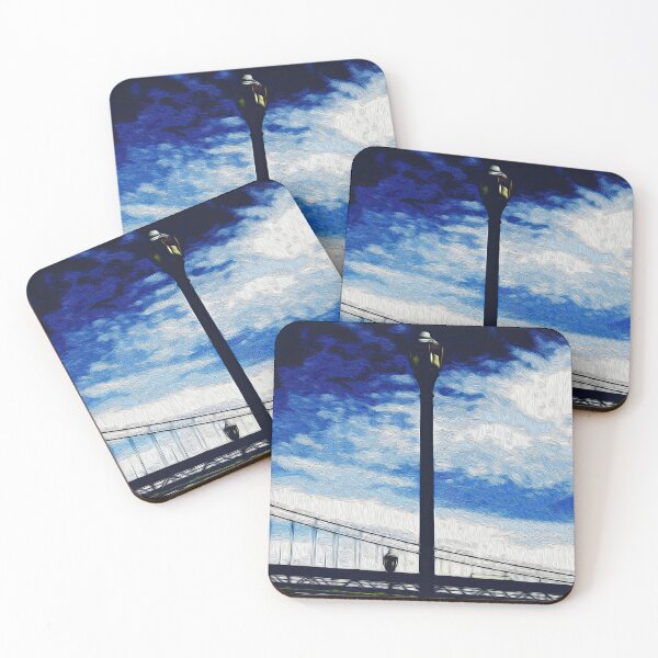Item preview, LAMP POSTS IN A ROW designed and sold by ArtbyRolleen.