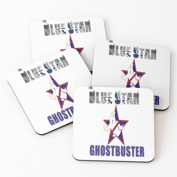Item preview, Main bluestar ghostbuster logo with text designed and sold by BSGHOSTBUSTER.