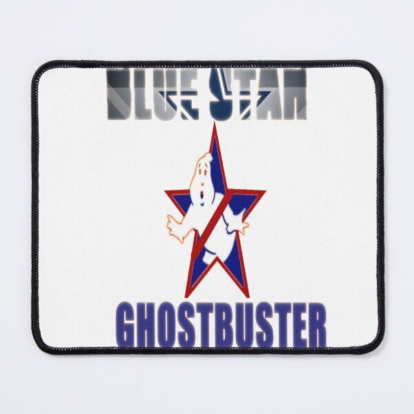 Item preview, Main bluestar ghostbuster logo with text designed and sold by BSGHOSTBUSTER.