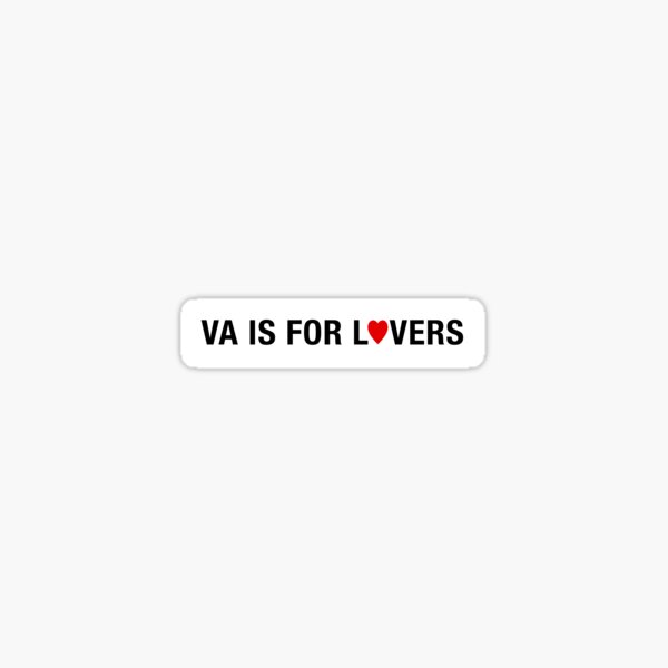 Virginia is for Lovers Sticker