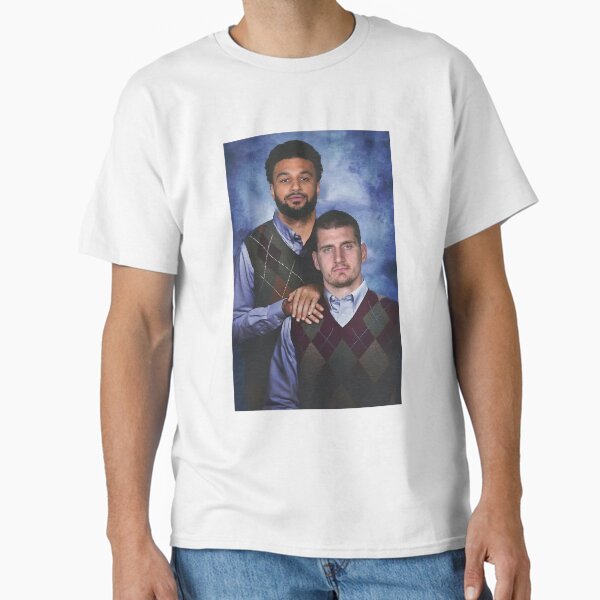 Item preview, Nikola Jokic Jamal Murray Denver Nuggets Funny designed and sold by curley-poks.