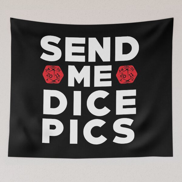 Item preview, Send Me Dice Pics designed and sold by kjanedesigns.