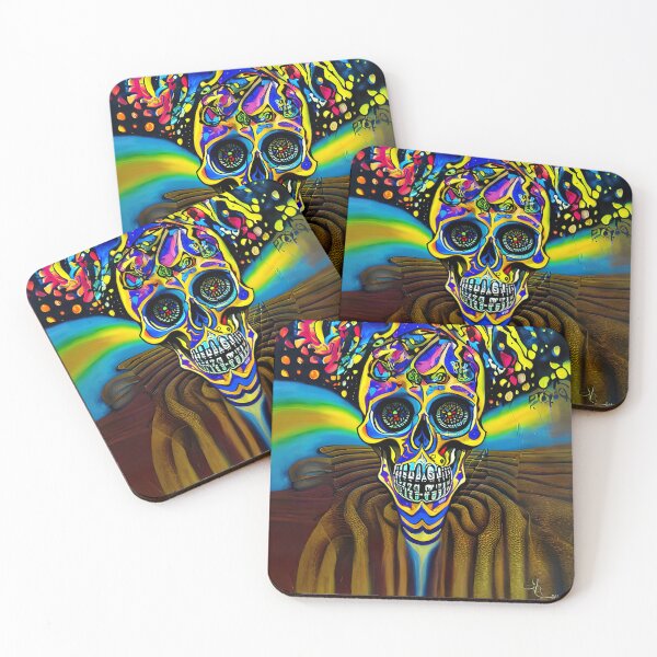 Item preview, Skull,Multicolored skull, creative skull, magic skull designed and sold by Hexen3.