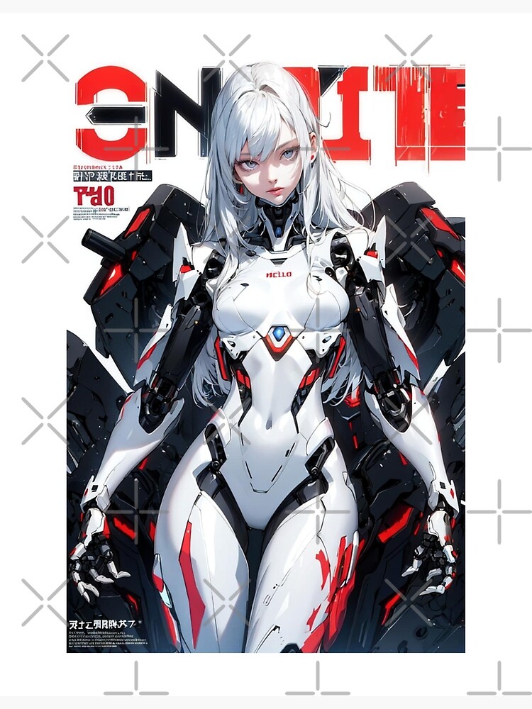 anime arth , anime , cyberpunk , anime girl , futurist Poster for Sale by  AnimeArth