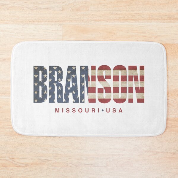 Item preview, Branson Missouri Vintage American Flag Design designed and sold by Futurebeachbum.