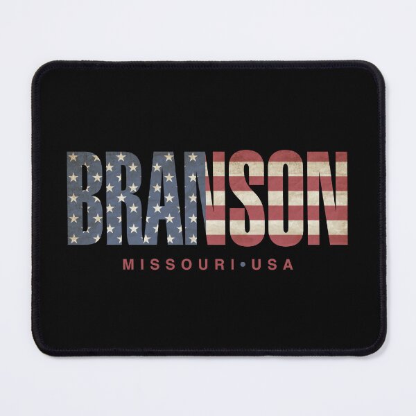 Item preview, Branson Missouri Vintage American Flag Design designed and sold by Futurebeachbum.