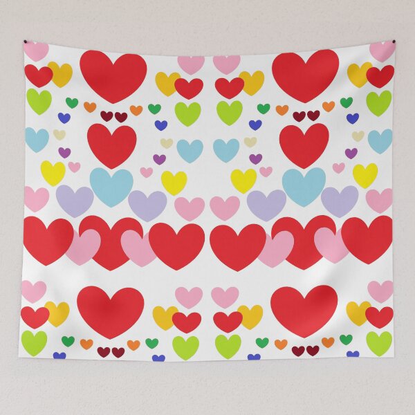 Item preview, Heart Patterns designed and sold by GL Digital Artwork .