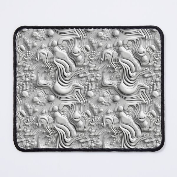 Item preview, Clay Fusion: Abstract 3D Seamless Pattern designed and sold by DreamBlazeStu.