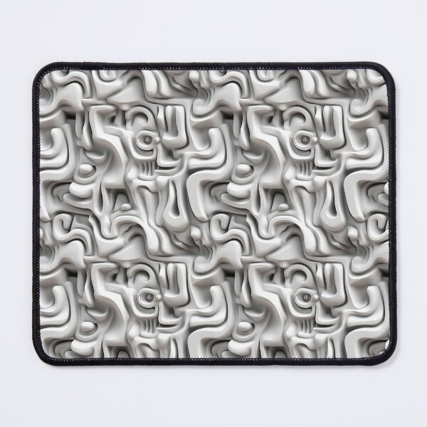 Item preview, Clay Fusion: Abstract 3D Seamless Pattern designed and sold by DreamBlazeStu.