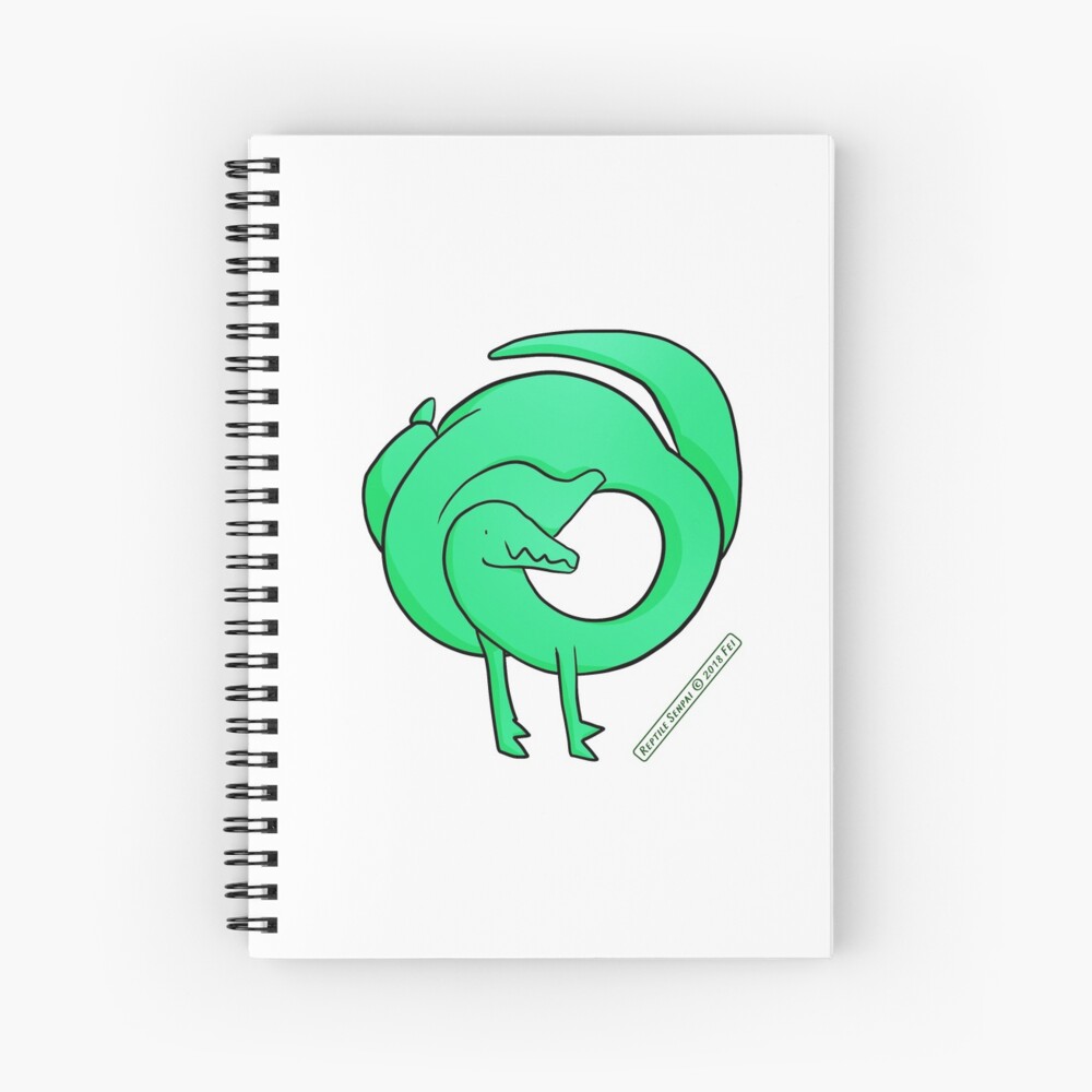 Item preview, Spiral Notebook designed and sold by reptilesenpai.