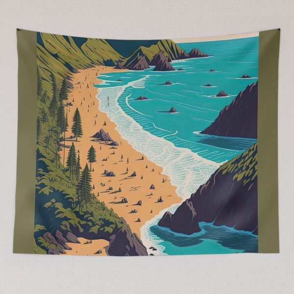 Item preview, Big Sur designed and sold by fleurdesignart.