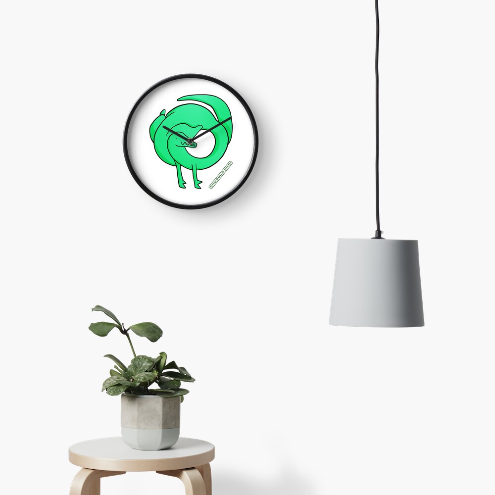 Item preview, Clock designed and sold by reptilesenpai.