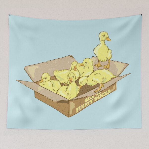 Item preview, Box Of Fluffy Ducks designed and sold by piedaydesigns.