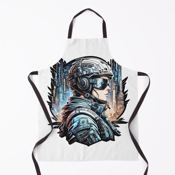 Aperçu de l'œuvre fille cyborg créée et vendue par esycrazy.