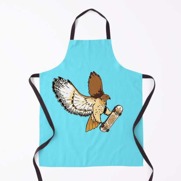 Item preview, Skateboarding Red Tailed Hawk designed and sold by DinoDoggie.