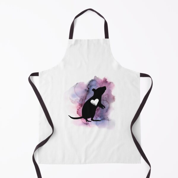 Item preview, Watercolor Rat Heart designed and sold by Ashley Gagnon.