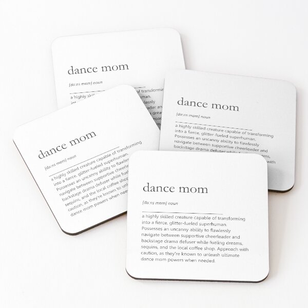 Artikelvorschau, Tanz-Mutter-Definitionszitat entworfen und verkauft von PerfectDance.